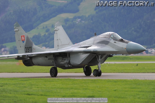 2011-07-01 Zeltweg Airpower 7583 MiG-29A Fulcrum - Slovak Air Force